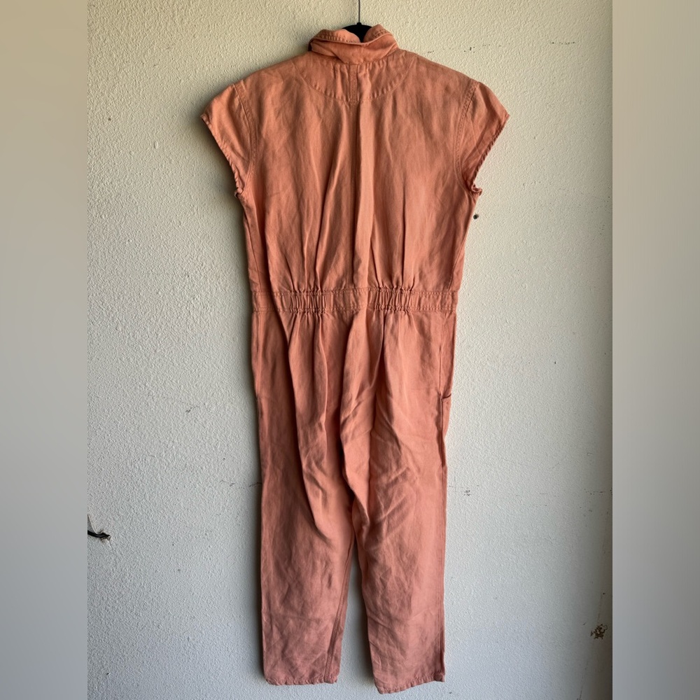 APIECE APART Peach Azore Jumpsuit - Picture 5 of 8